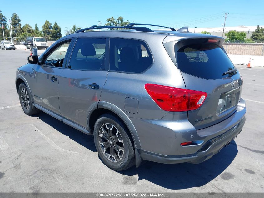 2019 NISSAN PATHFINDER SV - 5N1DR2MN7KC652460