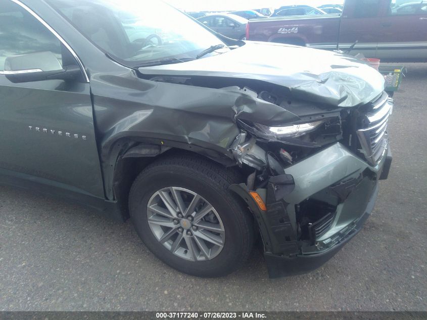 2022 CHEVROLET TRAVERSE LT LEATHER - 1GNEVHKW0NJ140758