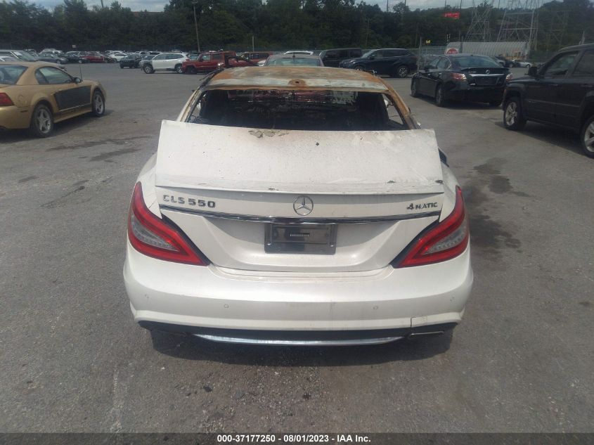 2013 MERCEDES-BENZ CLS 550 WDDLJ9BB1DA068374