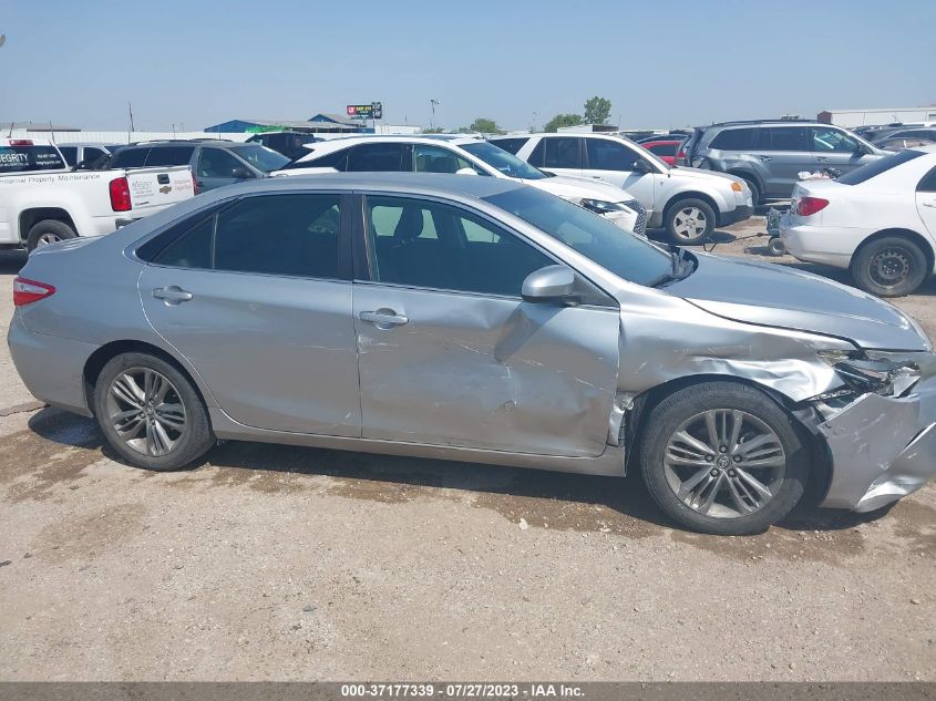 2016 TOYOTA CAMRY SE - 4T1BF1FK6GU140011