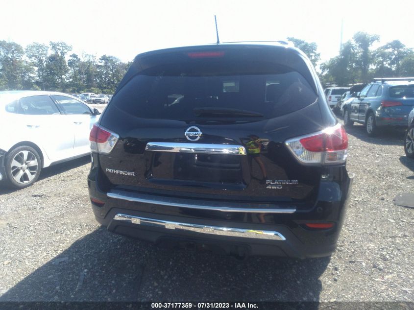 2014 NISSAN PATHFINDER PLATINUM - 5N1AR2MM4EC681770