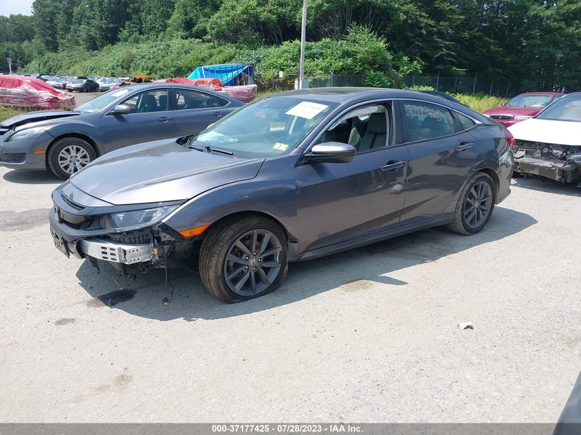 VIN 19XFC1F36LE006194 2020 HONDA CIVIC SEDAN EX