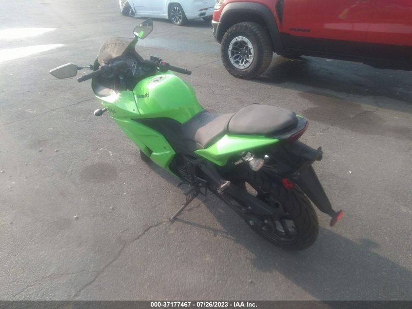 2008 KAWASAKI EX250 J JKAEXMJ1X8DA12707
