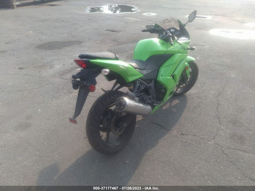 2008 KAWASAKI EX250 J JKAEXMJ1X8DA12707