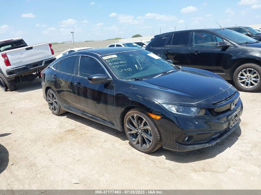 2020 HONDA CIVIC SEDAN SPORT - 2HGFC2F88LH590752