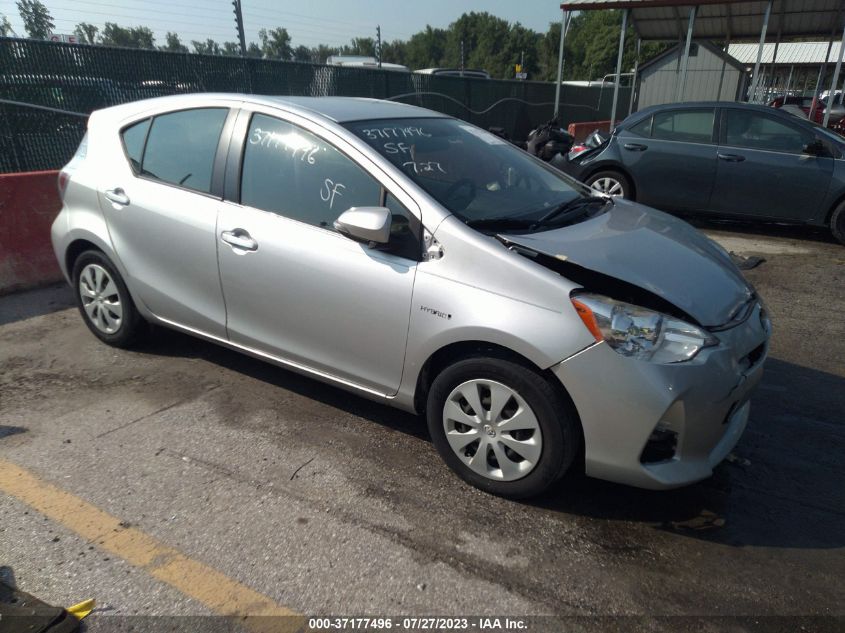 2014 TOYOTA PRIUS C ONE/THREE/TWO/FOUR - JTDKDTB37E1078718