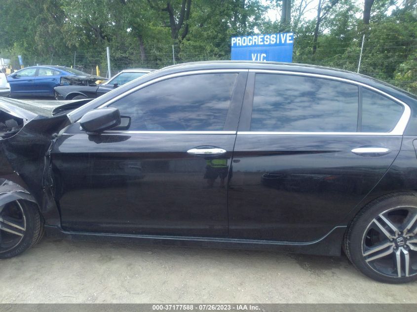 2016 HONDA ACCORD SEDAN SPORT - 1HGCR2F51GA209478