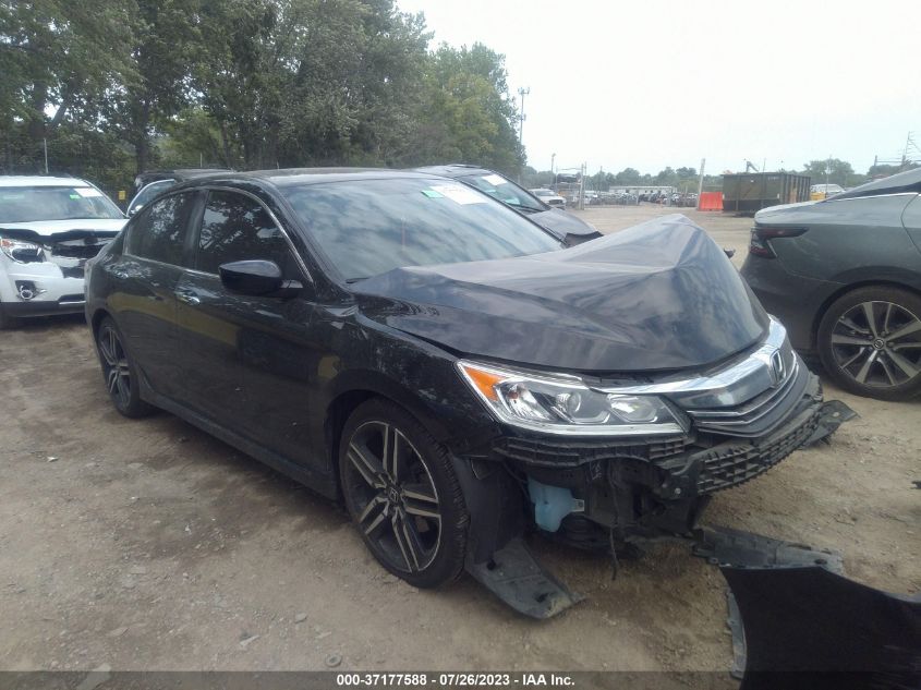 2016 HONDA ACCORD SEDAN SPORT - 1HGCR2F51GA209478