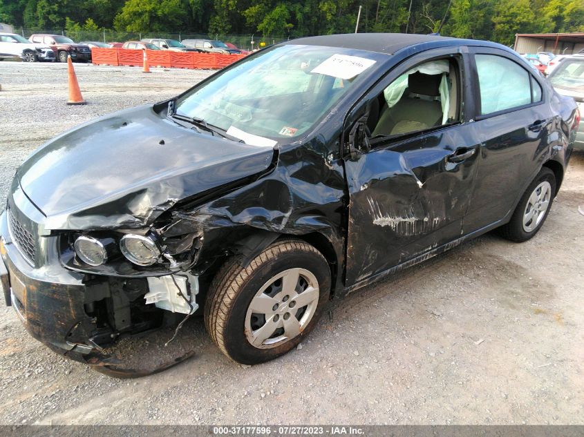 2014 CHEVROLET SONIC LS - 1G1JA5SH1E4138253