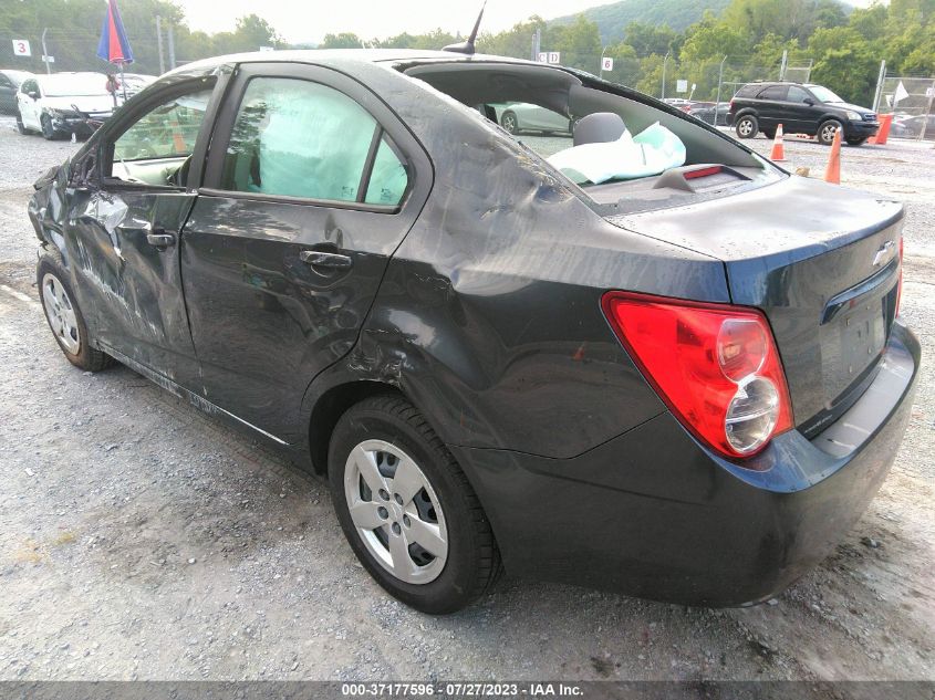2014 CHEVROLET SONIC LS - 1G1JA5SH1E4138253
