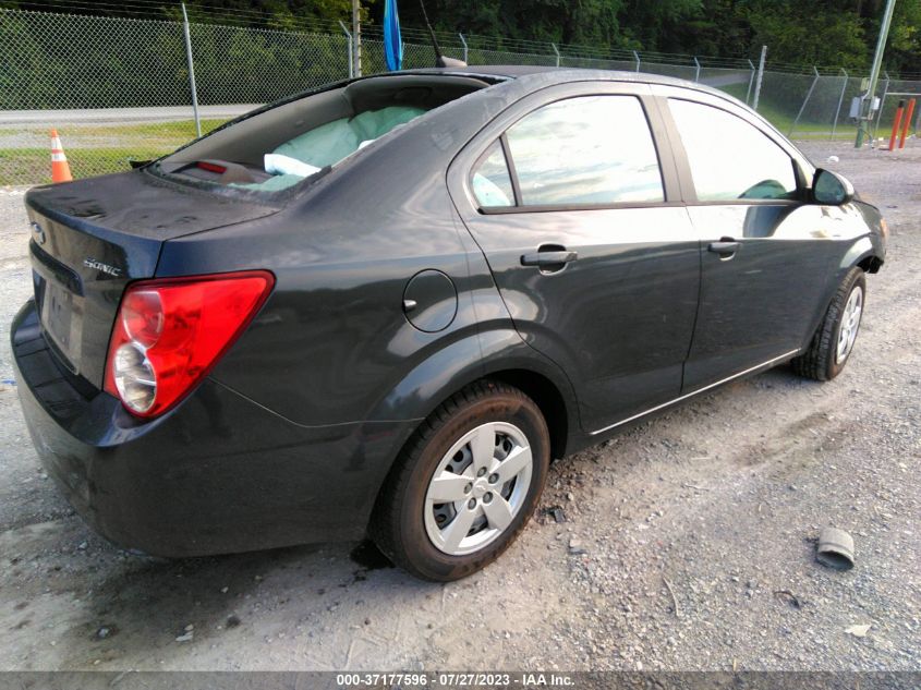 2014 CHEVROLET SONIC LS - 1G1JA5SH1E4138253