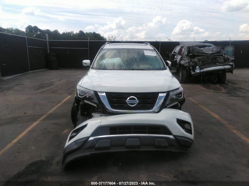 2018 NISSAN PATHFINDER PLATINUM - 5N1DR2MN8JC670545