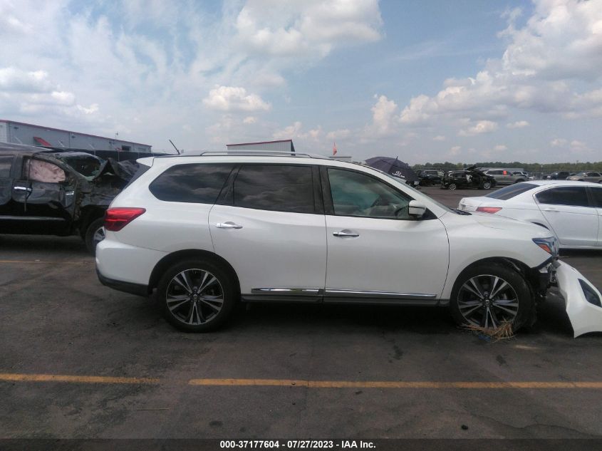 2018 NISSAN PATHFINDER PLATINUM - 5N1DR2MN8JC670545