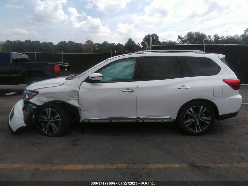 2018 NISSAN PATHFINDER PLATINUM - 5N1DR2MN8JC670545