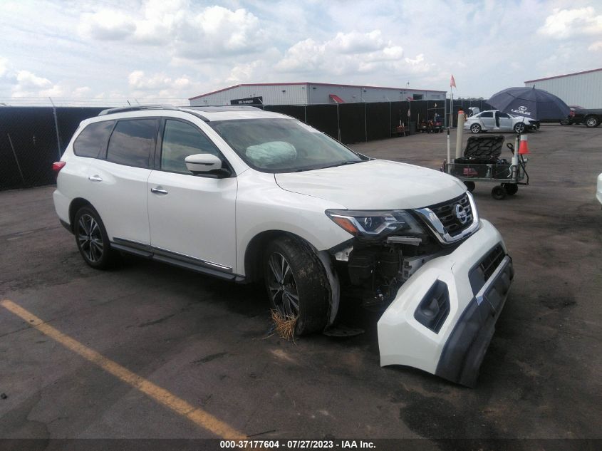 2018 NISSAN PATHFINDER PLATINUM - 5N1DR2MN8JC670545