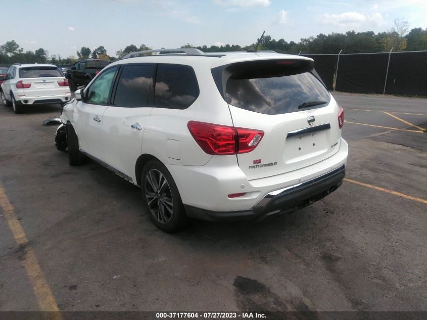 2018 NISSAN PATHFINDER PLATINUM - 5N1DR2MN8JC670545