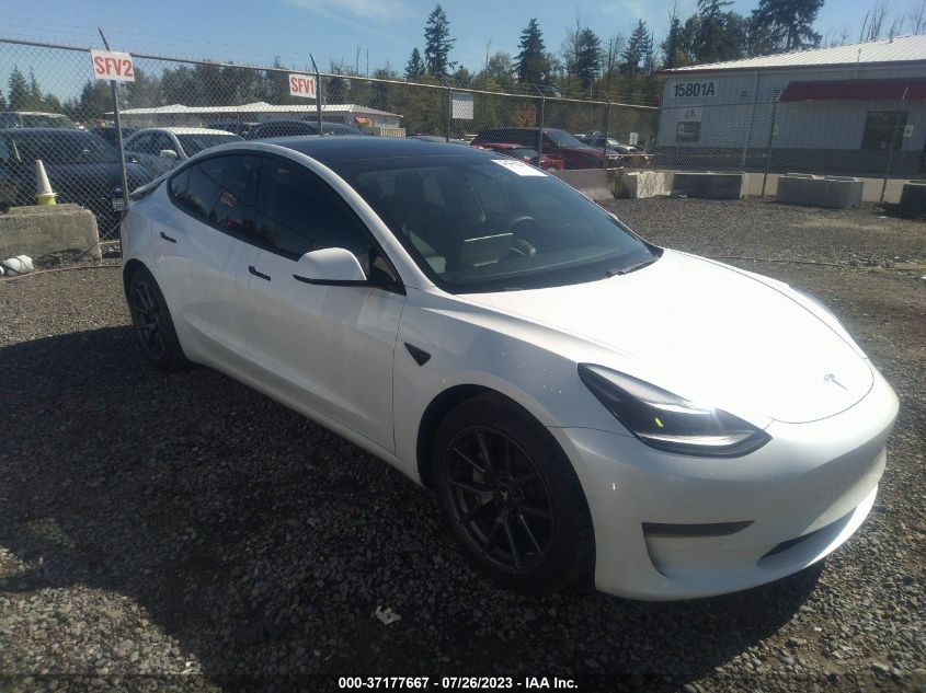 2021 TESLA MODEL 3 LONG RANGE - 5YJ3E1EB3MF939004