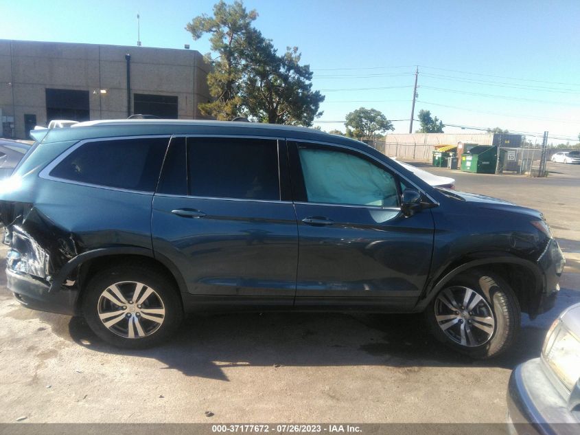 2017 HONDA PILOT EX-L - 5FNYF6H58HB048640