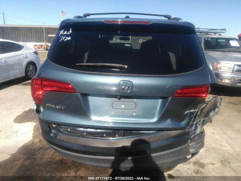2017 HONDA PILOT EX-L - 5FNYF6H58HB048640