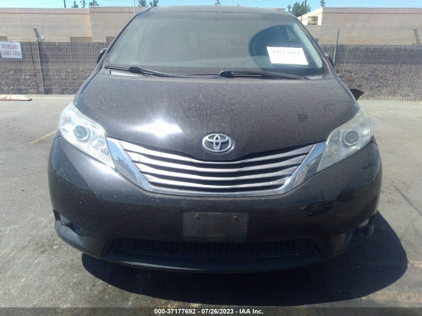 2016 TOYOTA SIENNA XLE - 5TDYK3DCXGS736552