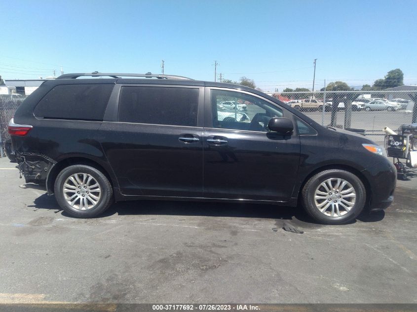 2016 TOYOTA SIENNA XLE - 5TDYK3DCXGS736552