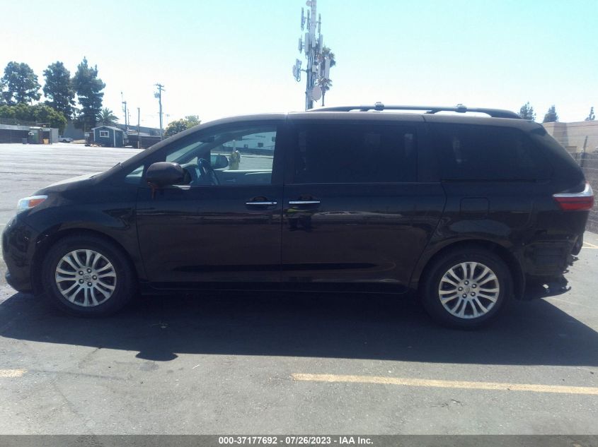2016 TOYOTA SIENNA XLE - 5TDYK3DCXGS736552