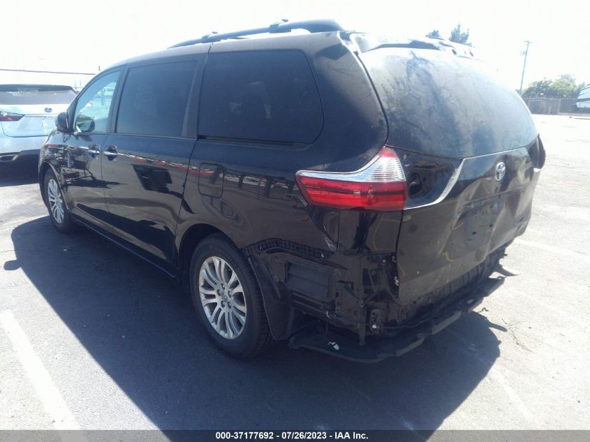 2016 TOYOTA SIENNA XLE - 5TDYK3DCXGS736552