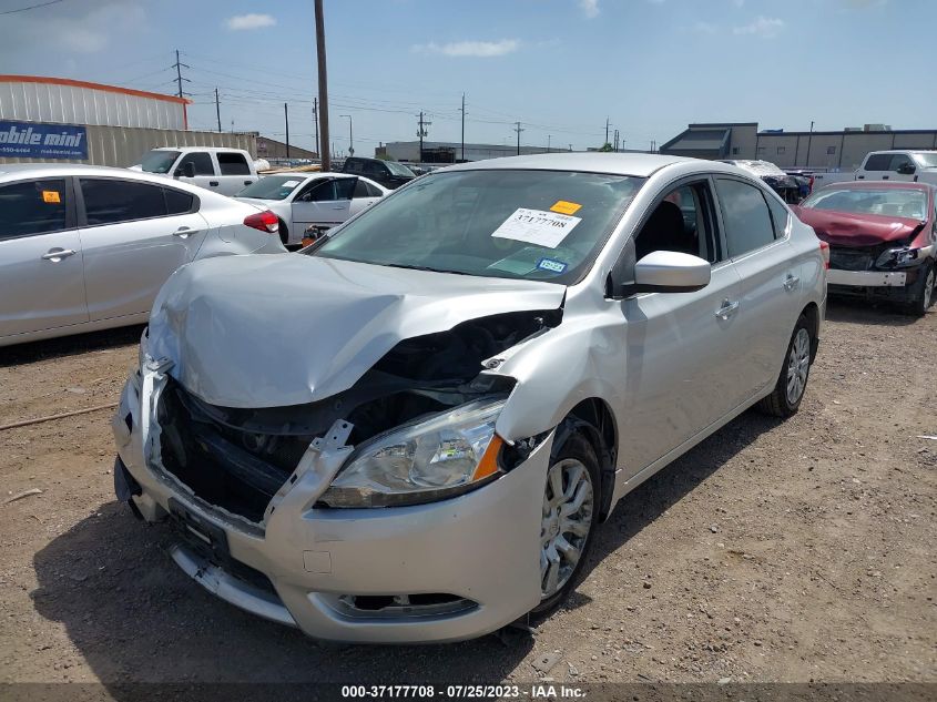 2014 NISSAN SENTRA SV - 3N1AB7APXEY313530