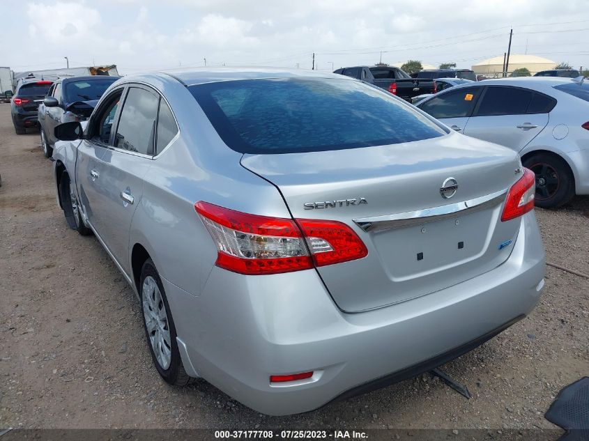 2014 NISSAN SENTRA SV - 3N1AB7APXEY313530