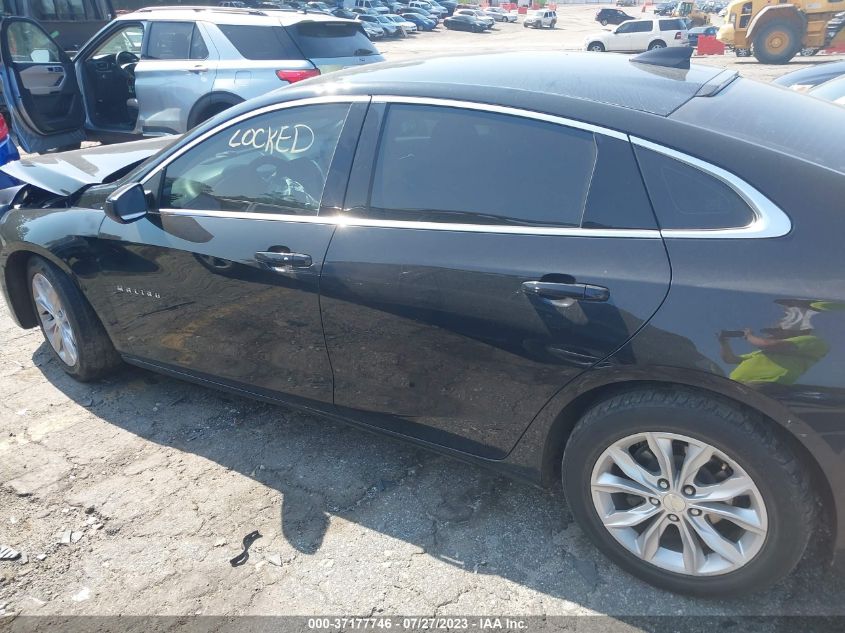 2019 CHEVROLET MALIBU LT - 1G1ZD5ST7KF115509