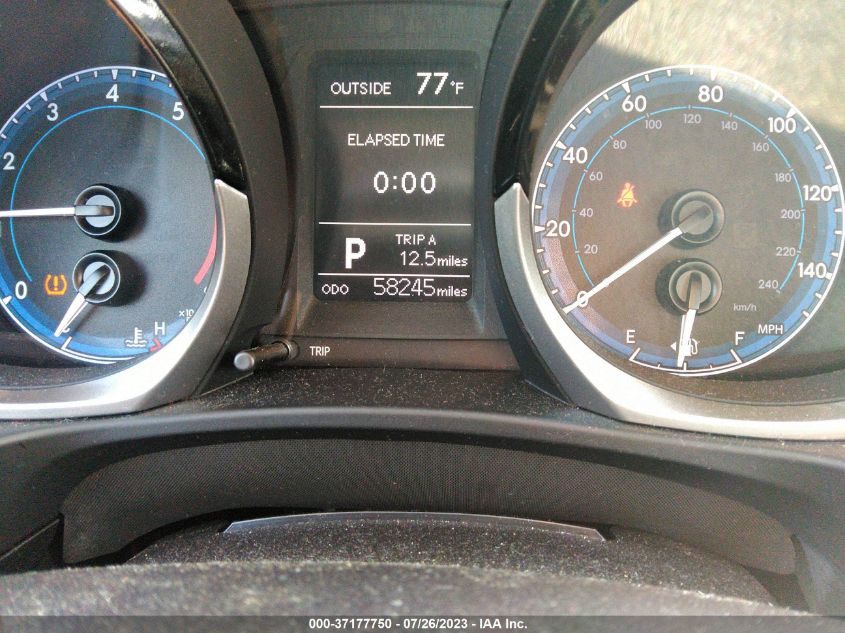 2016 TOYOTA COROLLA L/LE/LE PLS/PRM/S/S PLS - 2T1BURHE2GC592258