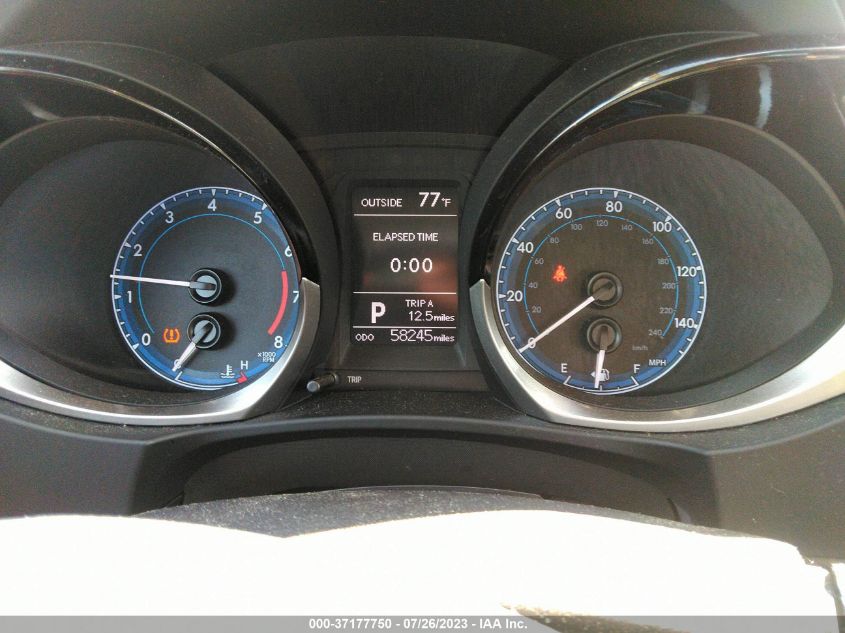 2016 TOYOTA COROLLA L/LE/LE PLS/PRM/S/S PLS - 2T1BURHE2GC592258