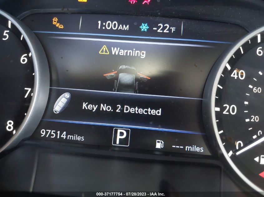 2018 NISSAN MAXIMA SL - 1N4AA6AP7JC385420