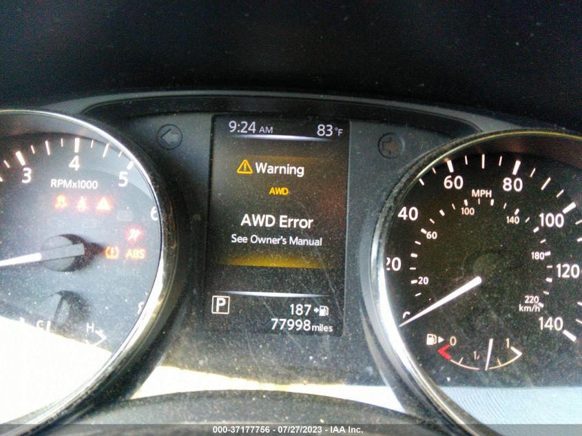 2017 NISSAN ROGUE SV - KNMAT2MV3HP532049