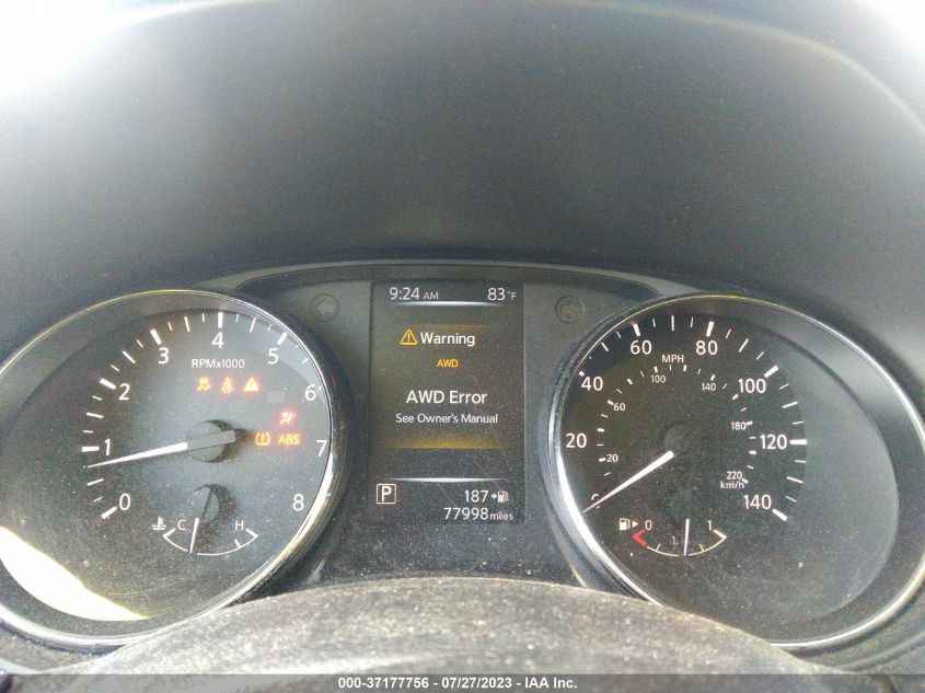 2017 NISSAN ROGUE SV - KNMAT2MV3HP532049