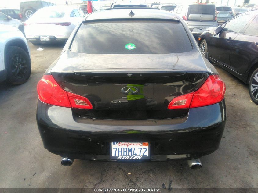 2013 INFINITI G37 SEDAN JOURNEY - JN1CV6AP2DM305708