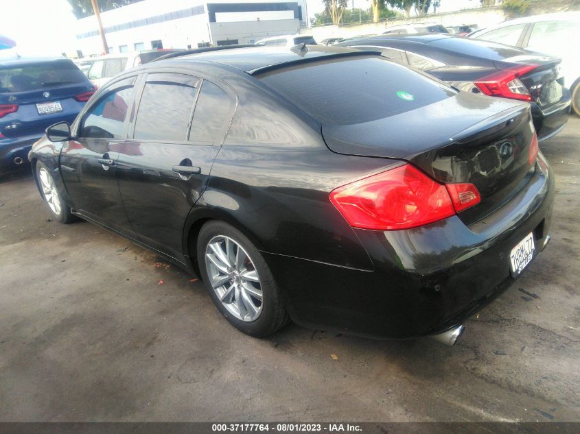2013 INFINITI G37 SEDAN JOURNEY - JN1CV6AP2DM305708