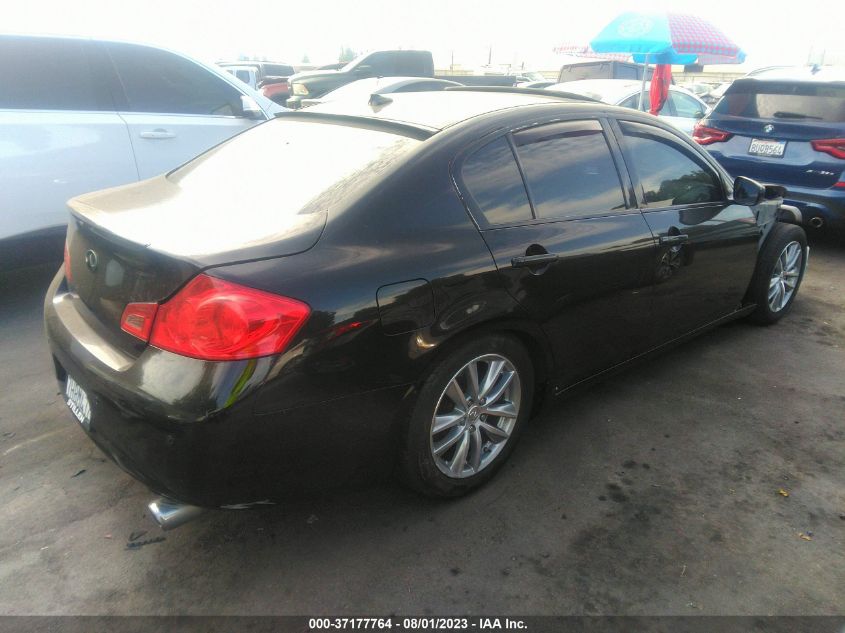 2013 INFINITI G37 SEDAN JOURNEY - JN1CV6AP2DM305708