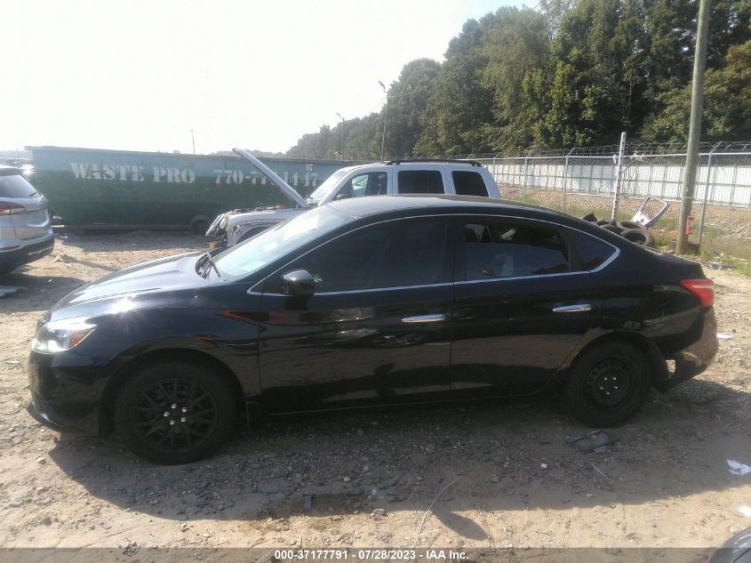 2016 NISSAN SENTRA S - 3N1AB7AP2GY301973