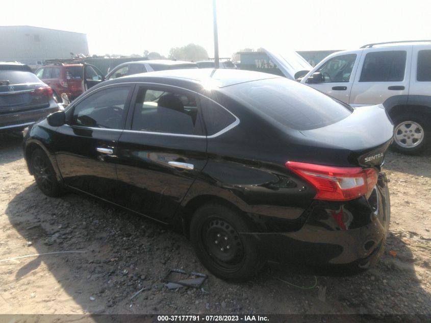 2016 NISSAN SENTRA S - 3N1AB7AP2GY301973