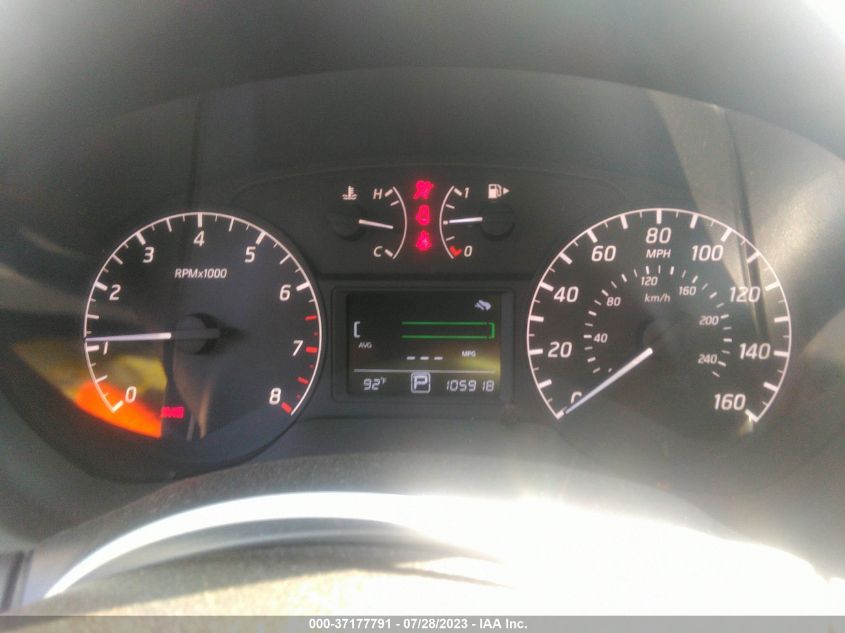 2016 NISSAN SENTRA S - 3N1AB7AP2GY301973