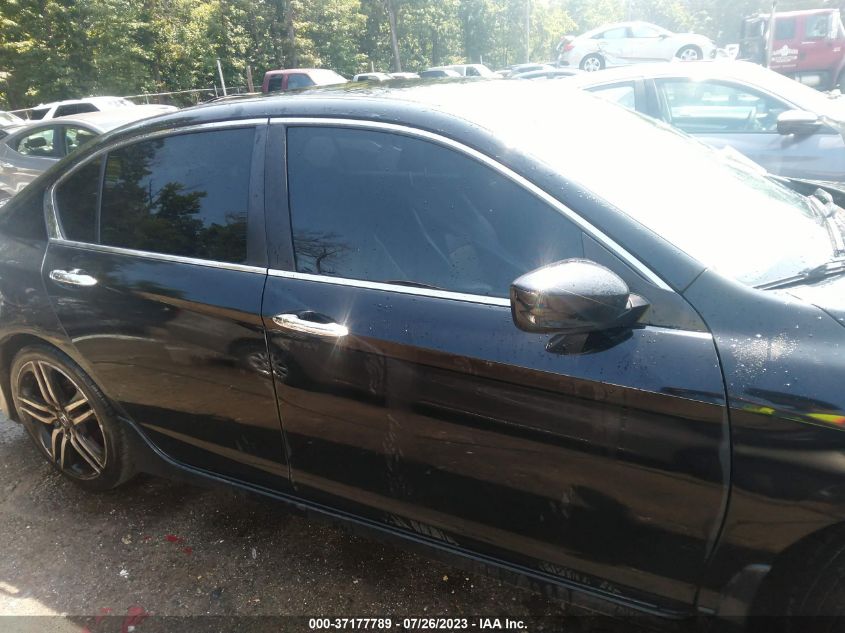 2017 HONDA ACCORD SEDAN SPORT - 1HGCR2F51HA077243