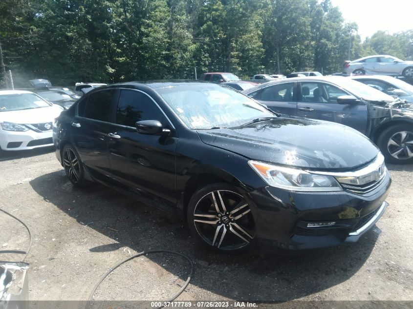 2017 HONDA ACCORD SEDAN SPORT - 1HGCR2F51HA077243