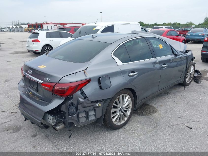 JN1EV7BP7MM700240 Infiniti Q50 LUXE 4