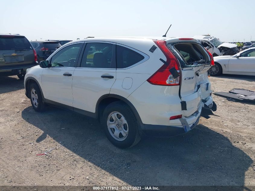 2016 HONDA CR-V LX - 5J6RM3H33GL021052