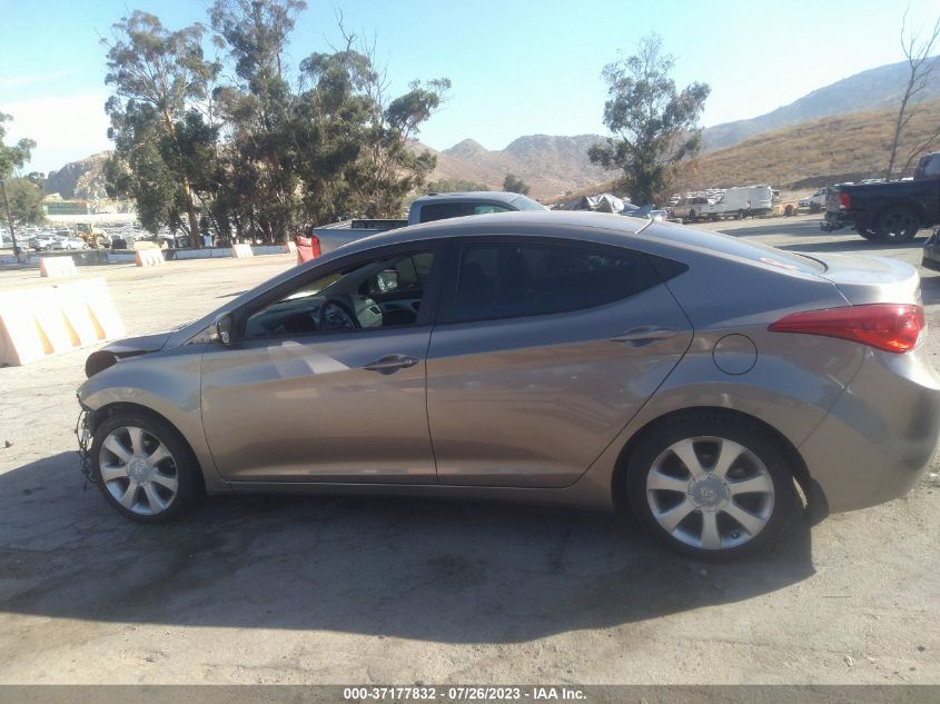 2013 HYUNDAI ELANTRA LIMITED PZEV - 5NPDH4AE0DH294956