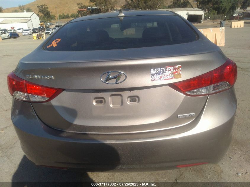 2013 HYUNDAI ELANTRA LIMITED PZEV - 5NPDH4AE0DH294956