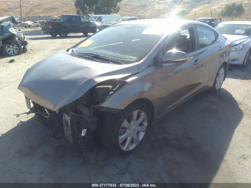 2013 HYUNDAI ELANTRA LIMITED PZEV - 5NPDH4AE0DH294956