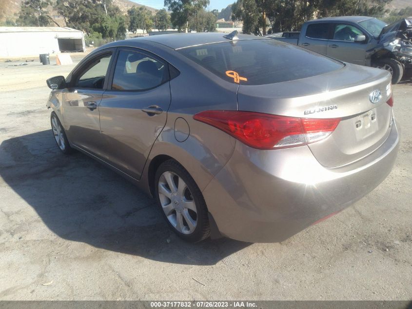 2013 HYUNDAI ELANTRA LIMITED PZEV - 5NPDH4AE0DH294956