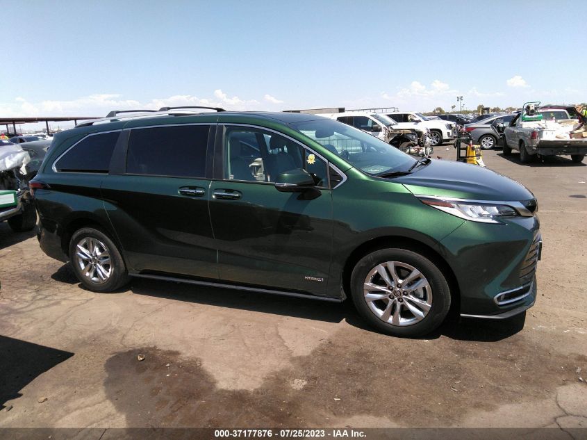 2021 TOYOTA SIENNA LIMITED/PLATINUM - 5TDZSKFC5MS032878